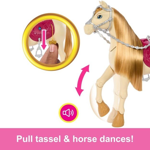 Barbie – The Great Horse Chase Interactive Horse (HXJ42)