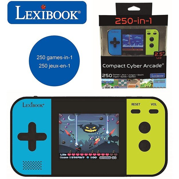 Lexibook - Handheld Console Compact Cyber Arcade® (JL2377)