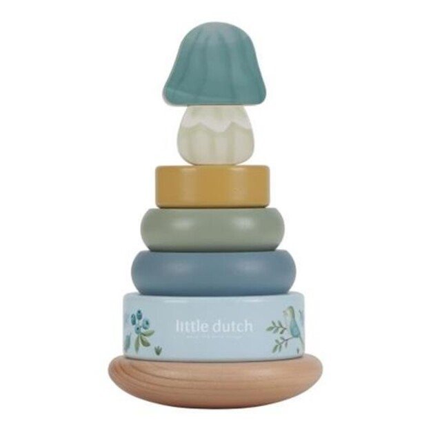 Little Dutch - Rocking Ring Stacker wood Forest Friends (LD7242)