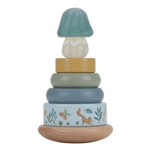 Little Dutch - Rocking Ring Stacker wood Forest Friends (LD7242)