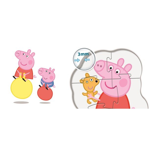 Clementoni - My first puzzle 3-6-9-12 pcs - Peppa Pig (20829)