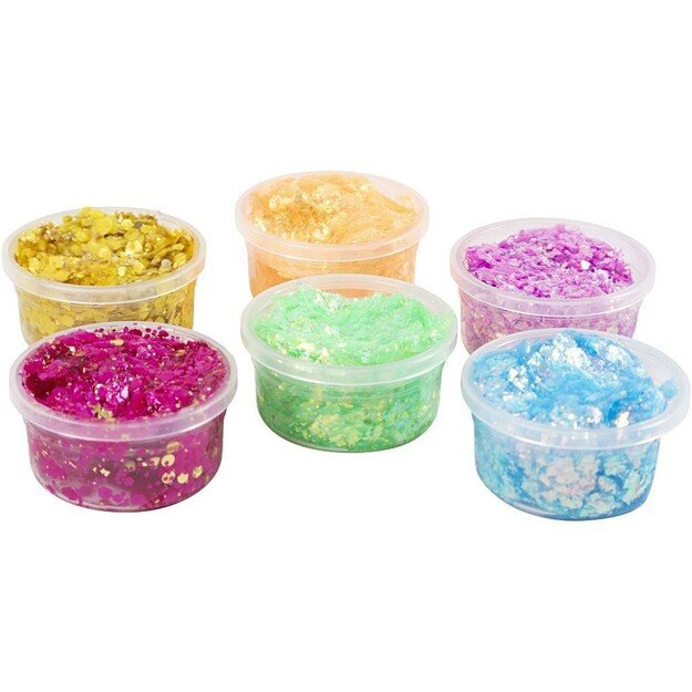 DIY Kit - Glitter Clay 6 pcs. (78746)