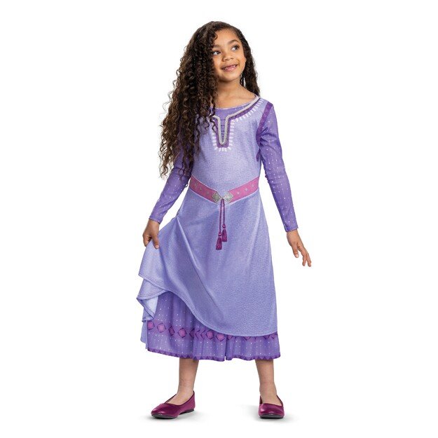 Disguise - Asha Deluxe Costume - Size 128