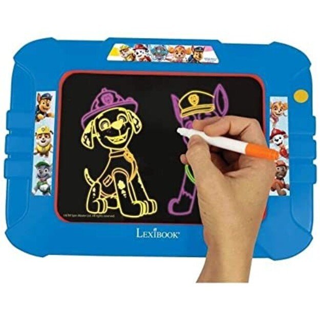 Lexibook - Paw Patrol Neon Luminous Drawing Board (CRNEOPA)