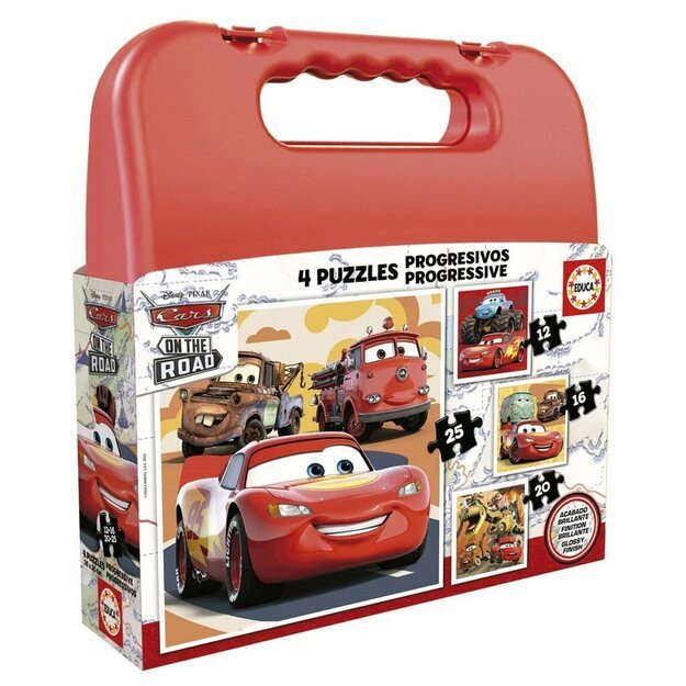 Educa - Puzzle - 12-16-20-25 Cars (80-19677)