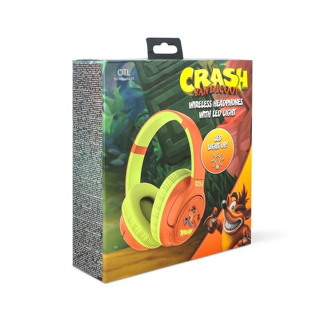 OTL -  Crash Bandicoot hedphones withn LED backlight