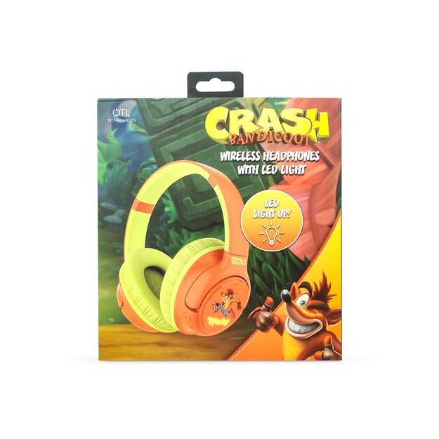 OTL -  Crash Bandicoot hedphones withn LED backlight