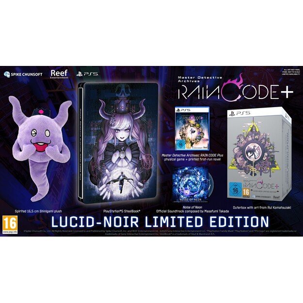 Master Detective Archives: RAIN CODE Plus - Lucid-Noir (Limited Edition)
      
        - PlayStation 5