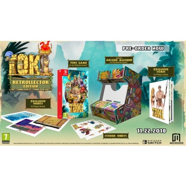 Toki - Retrocollector Edition
      
        - Nintendo Switch