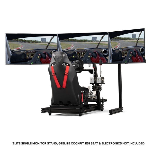 Next Level Racing - Elite Free Standing Triple Add-on Black - S