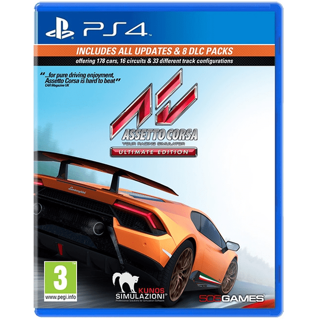 Assetto Corsa - Ultimate Edition
      
        - PlayStation 4