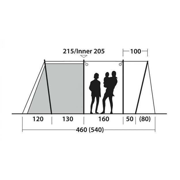 Outwell - Utah 5 Tent