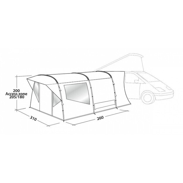 Easy Camp - Wimberly Car Tent