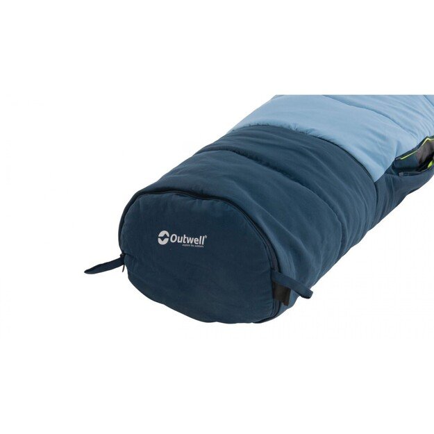 Outwell - Convertible Junior Sleeping Bag - Light Blue