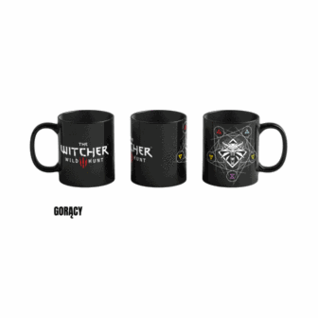 Good Loot - The Witcher 3 Witcher Signs Heat Reveal Mug