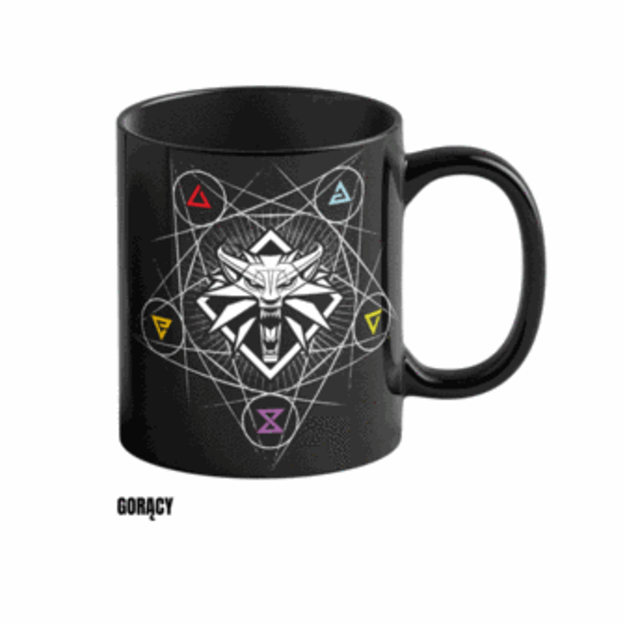 Good Loot - The Witcher 3 Witcher Signs Heat Reveal Mug