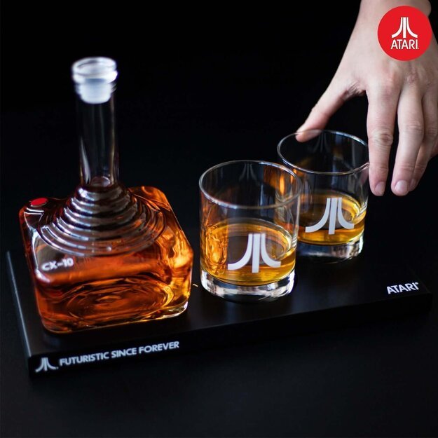 Official Atari Joystick Decanter Set