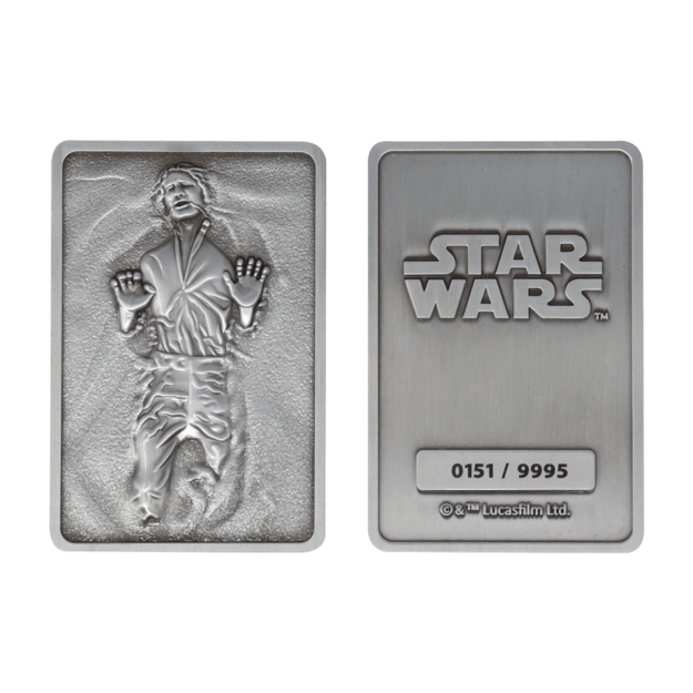 Star Wars Limited Edition Han Solo in Carbonite Ingot