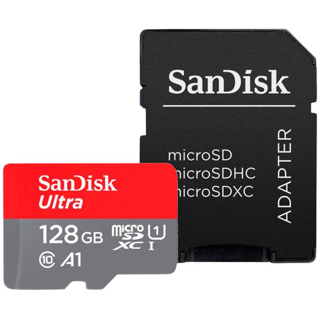 Memory Flash cards SANDISK SDSQUAB-128G-GN6MA