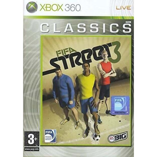 FIFA Street 3 (Classics) (UK)
      
        - Xbox 360