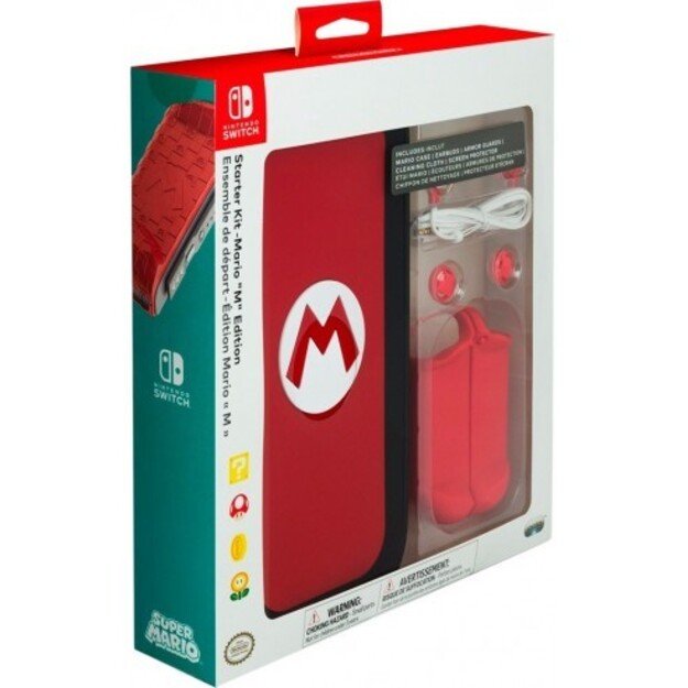 PDP Starter Kit Mario 'M' Edition