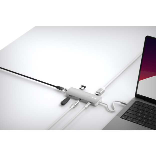 LINQ - 8in1 PRO 140W USB-C Multiport Hub
