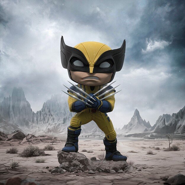 Iron Studios & Minico Deadpool & Wolverine - Wolverine Figure