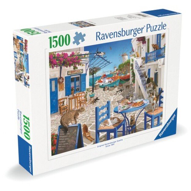 Ravensburger - Cats Of Mykonos - 1500p (12001450)