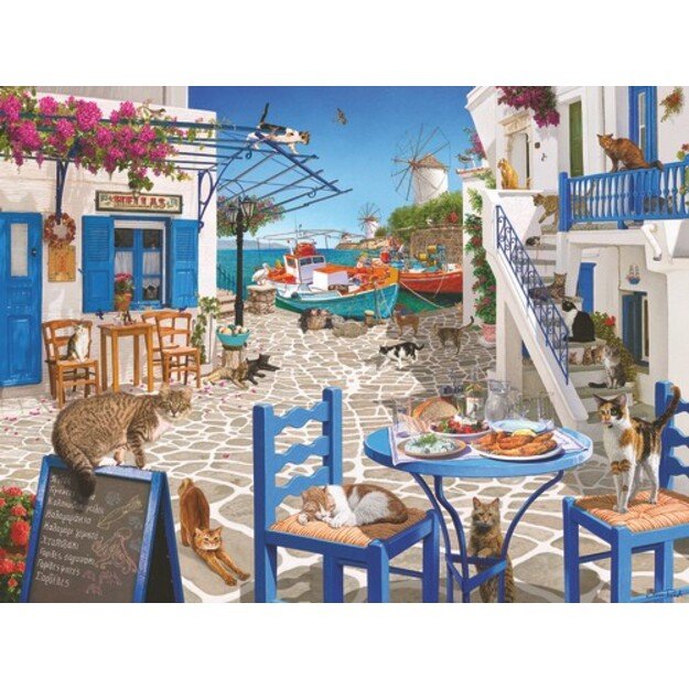 Ravensburger - Cats Of Mykonos - 1500p (12001450)