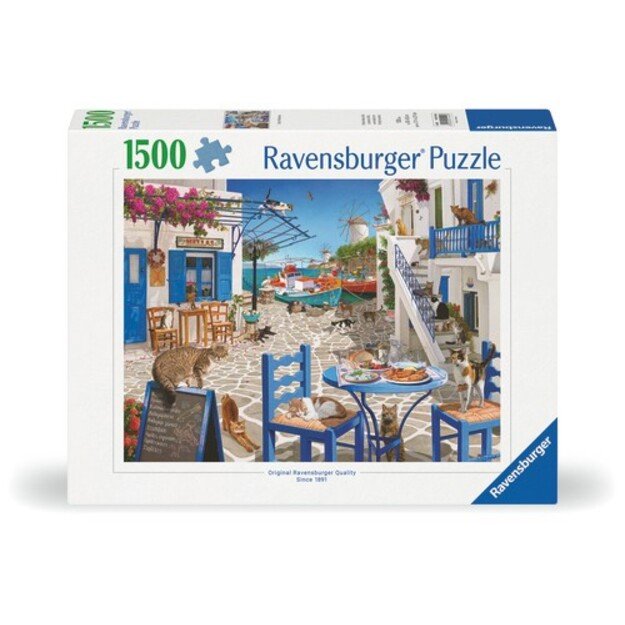 Ravensburger - Cats Of Mykonos - 1500p (12001450)