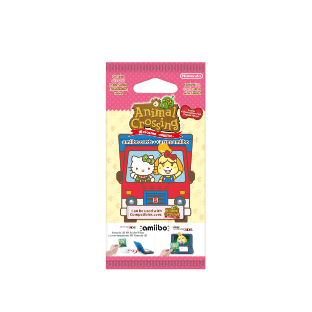 Animal Crossing: New Leaf + Sanrio amiibo Cards Pack