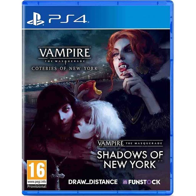 Vampire: The Masquerade - Coteries of New York + Shadows of New York (Collector's Edition)
      
        - PlayStation 4