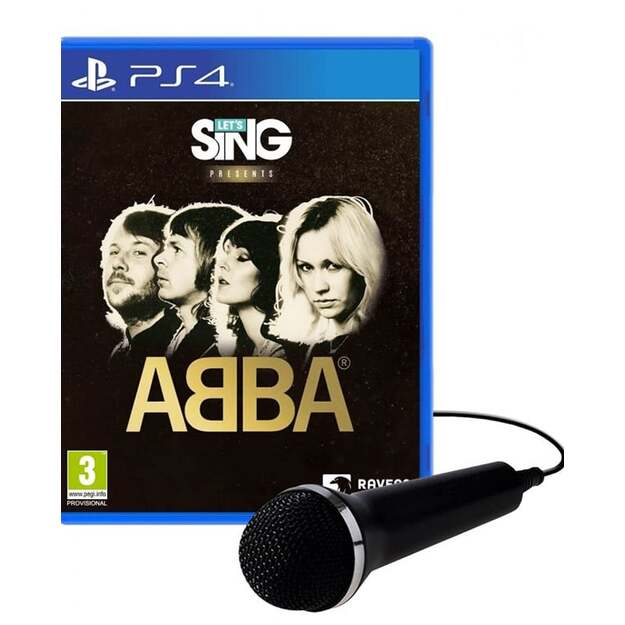 Let's Sing: ABBA - Single Mic Bundle
      
        - PlayStation 4