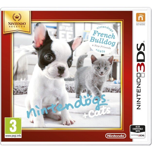 Nintendogs and Cats 3D: French Bulldog (Select)
      
        - Nintendo 3DS