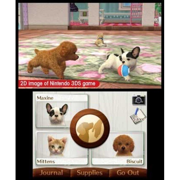 Nintendogs and Cats 3D: French Bulldog (Select)
      
        - Nintendo 3DS