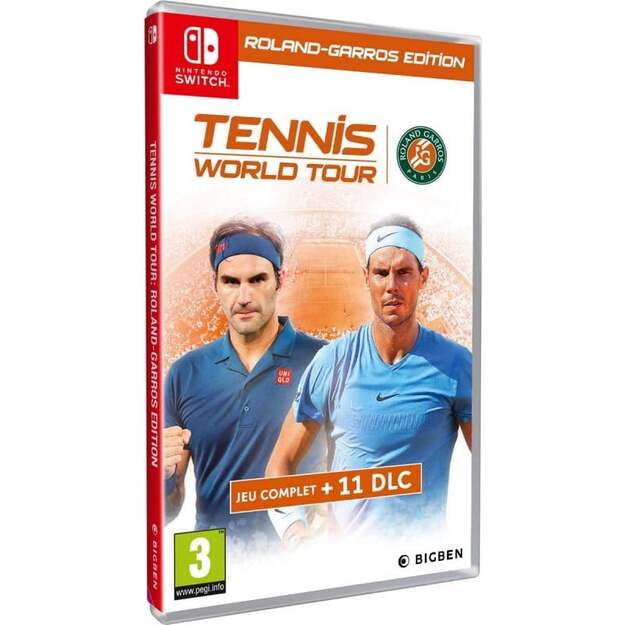 Tennis World Tour (Roland Garros Edition) (FR/GER/Multi in Game)
      
        - Nintendo Switch