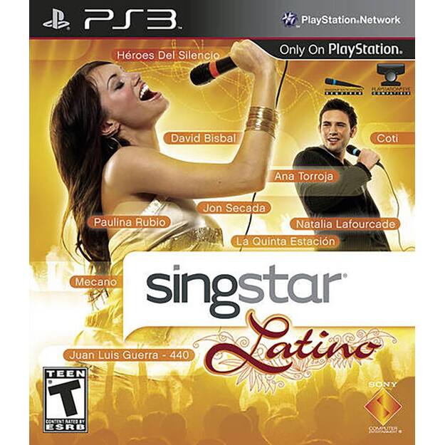 SingStar Latino (Import)
      
        - PlayStation 3