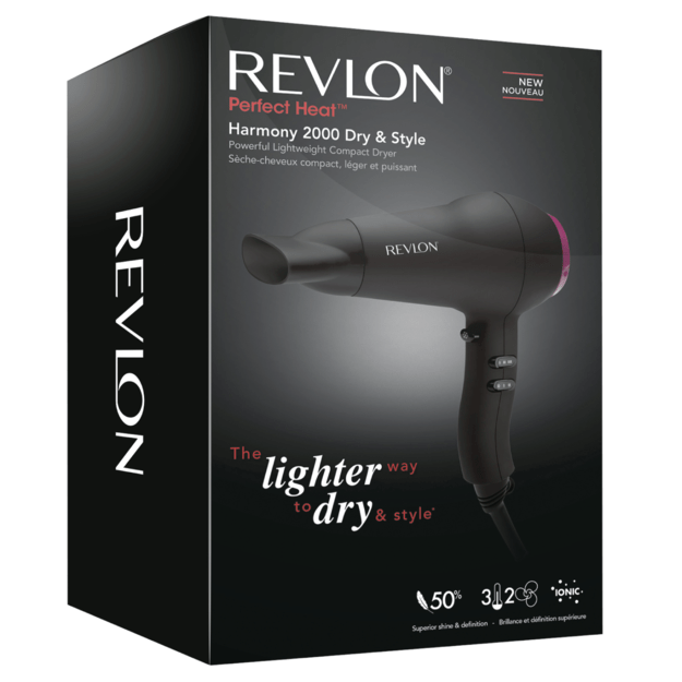 Revlon - Harmony 2000 Dry & Style Hair Dryer