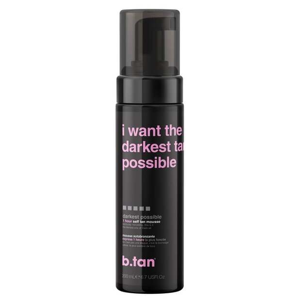 b.tan - I Want The Darkest Tan Possible Tan Mousse 200 ml