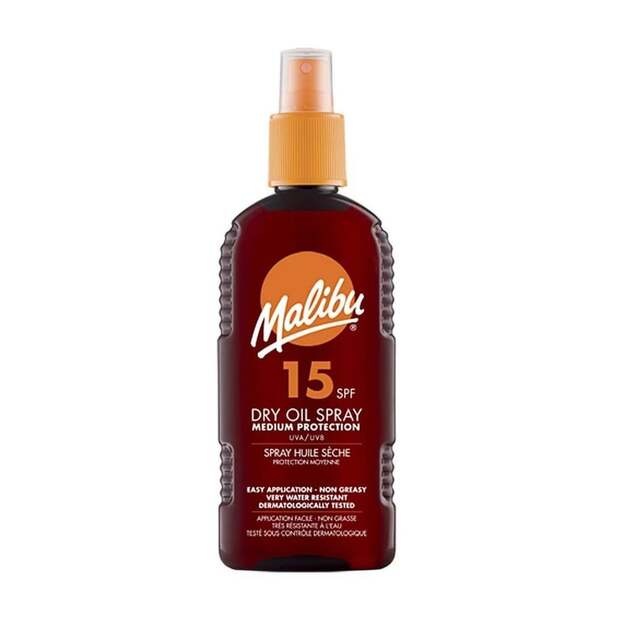 Malibu - Dry Oil Spray SPF 15 200 ml