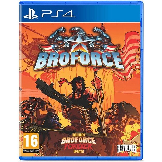 Broforce
      
        - PlayStation 4