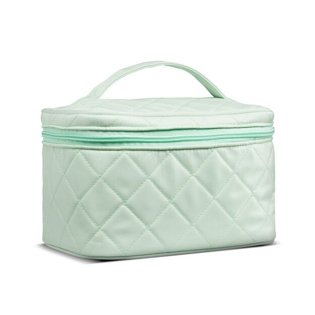 Gillian Jones - Beauty Box in quilted nylon Green