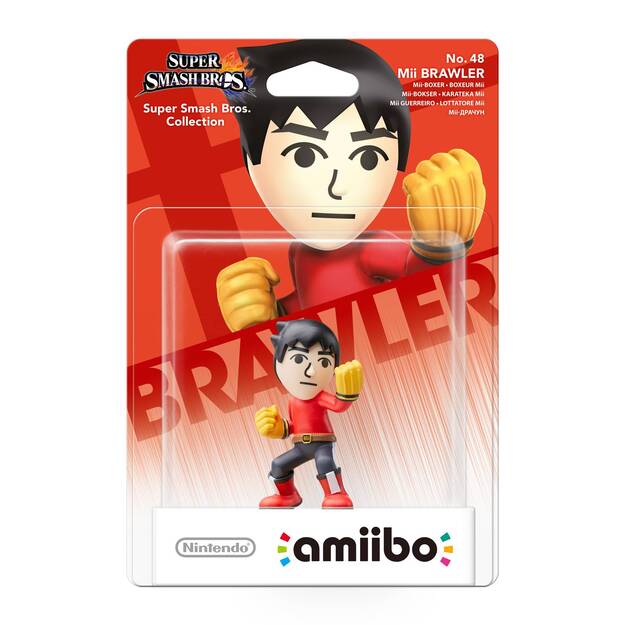 Nintendo Amiibo Figurine Mii Brawler