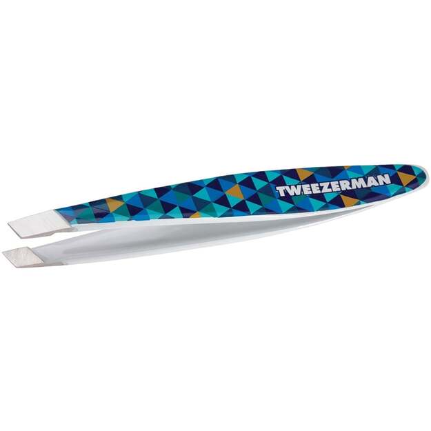 Tweezerman - Mini Slant Tweezer Blue Mosaic