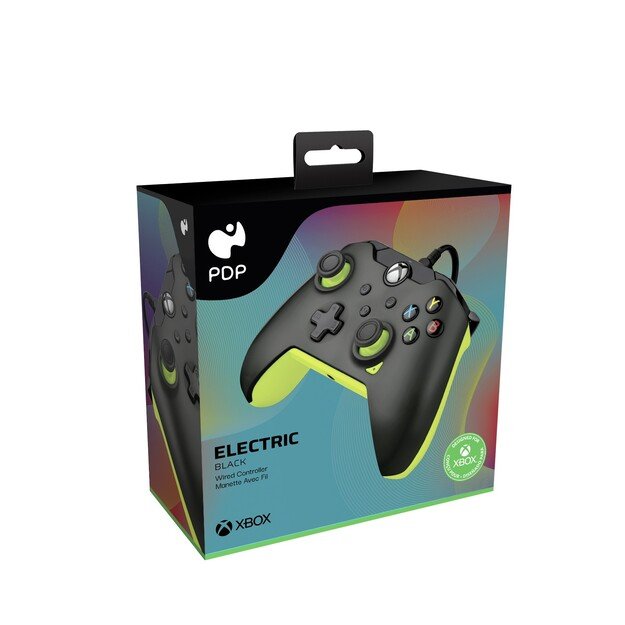 PDP Gaming Wired Controller - Electric Black