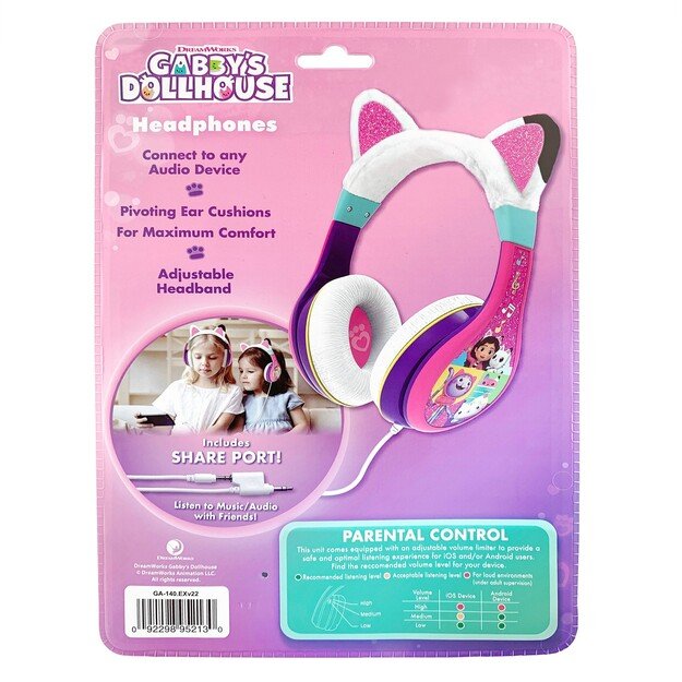 eKids - Headphones for kids with Volume Control to protect hearing