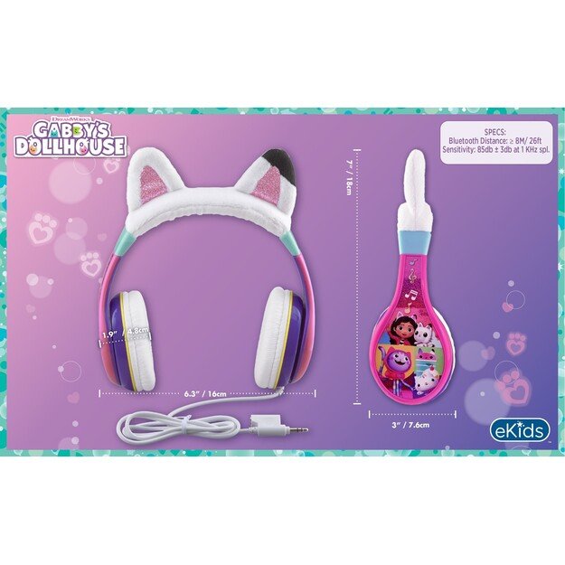 eKids - Headphones for kids with Volume Control to protect hearing